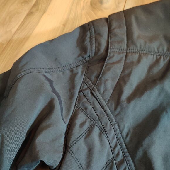 Michael Brandon Men's XLarge Jacket Black Racing Motorcycle Style Bomber Quilted - Picture 15 of 16